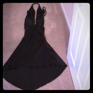 Black mermaid dress